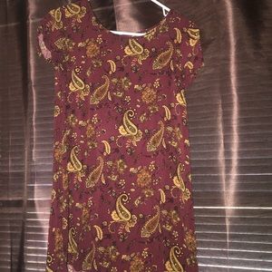 Gently used floral dress!